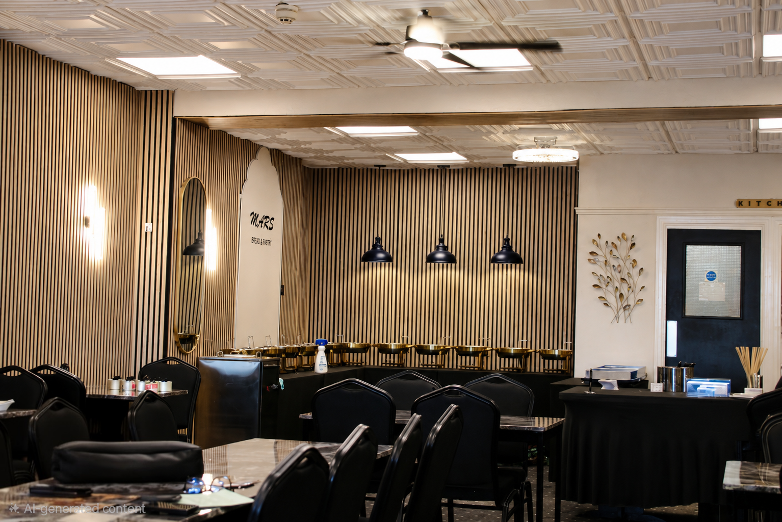 Function room at Mars Hotel Seaview